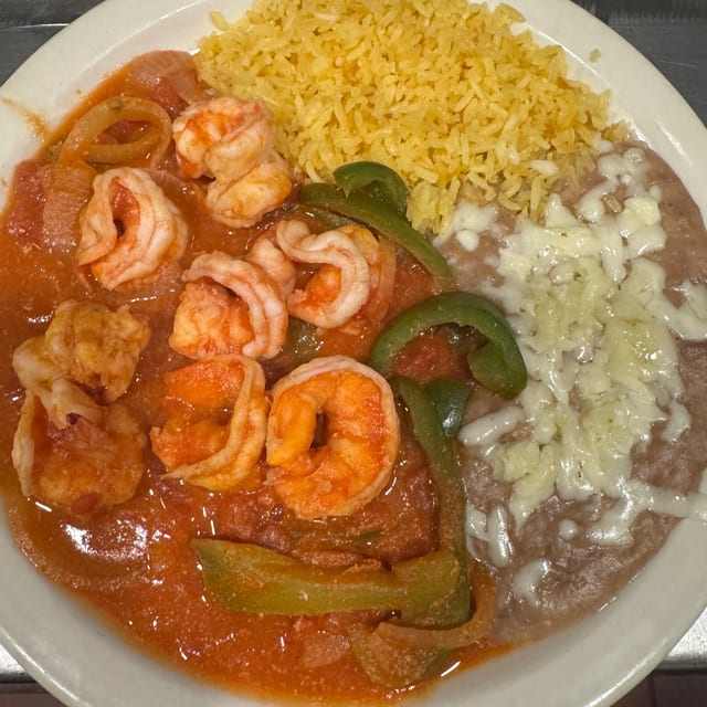 #36 Camarones Rancheros.