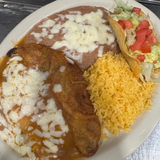 #31 Chile Relleno, Enchilada & Taco.
