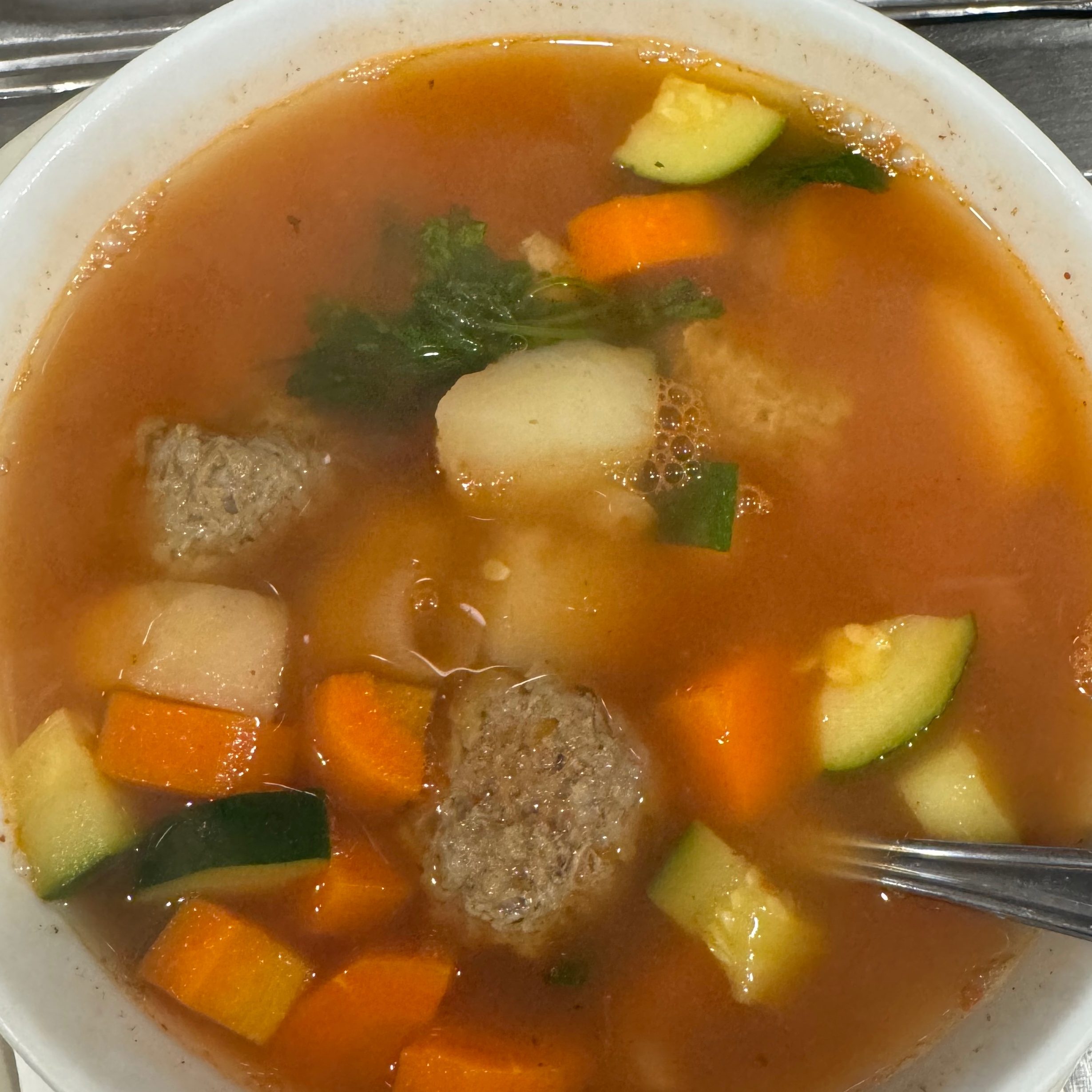 Albondigas Soup.