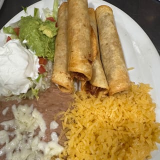 #5 Flautas Dinner
