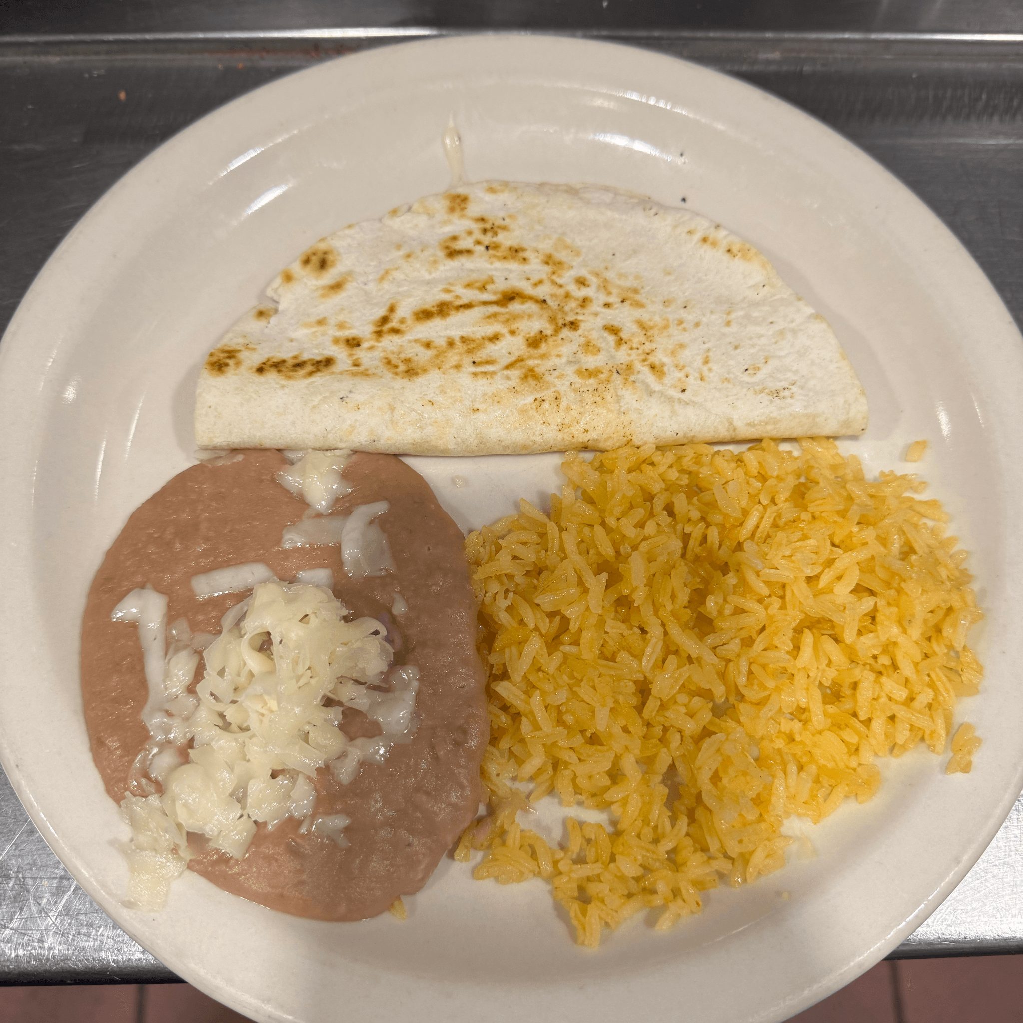 Child's Quesadilla.