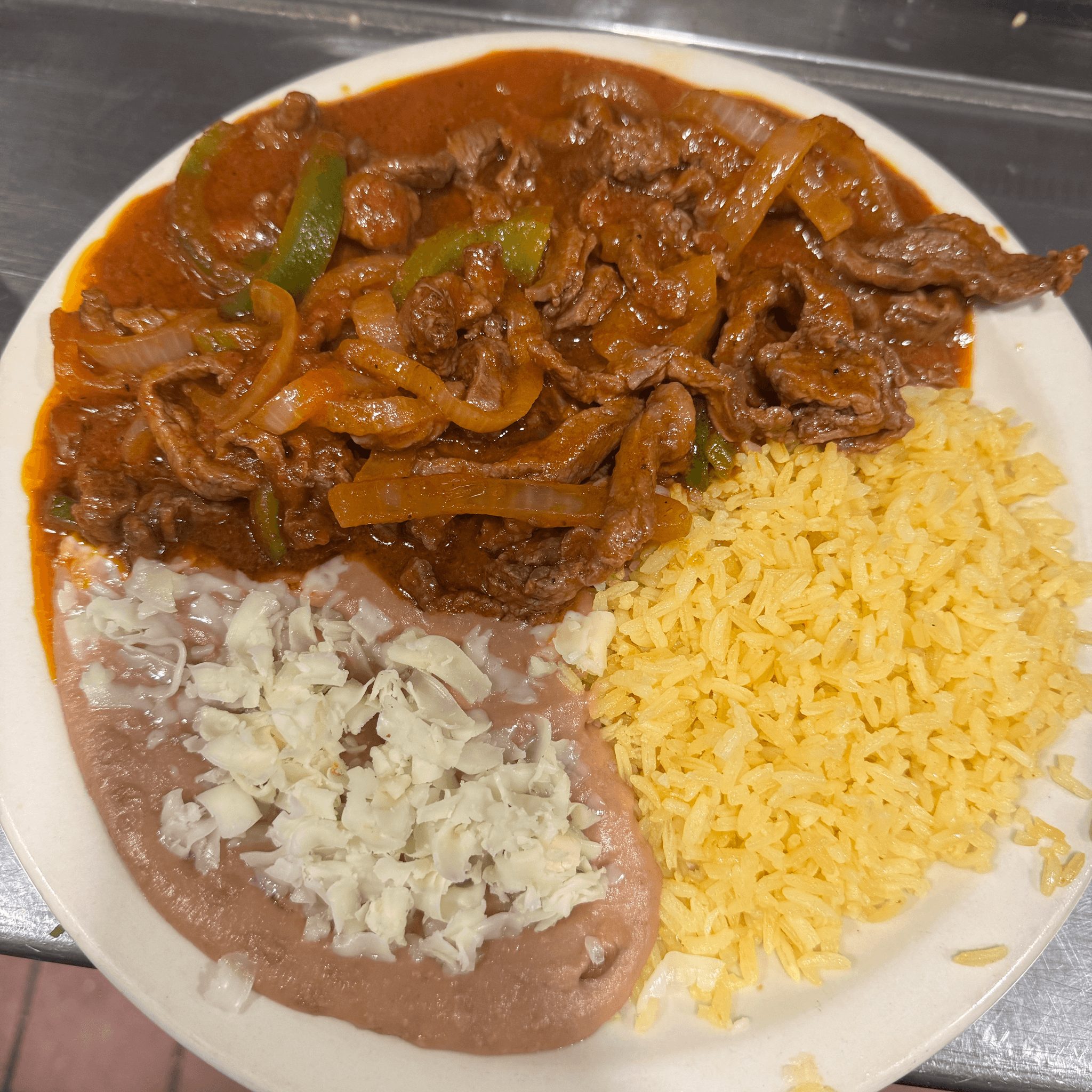 #15 Steak Chicana.